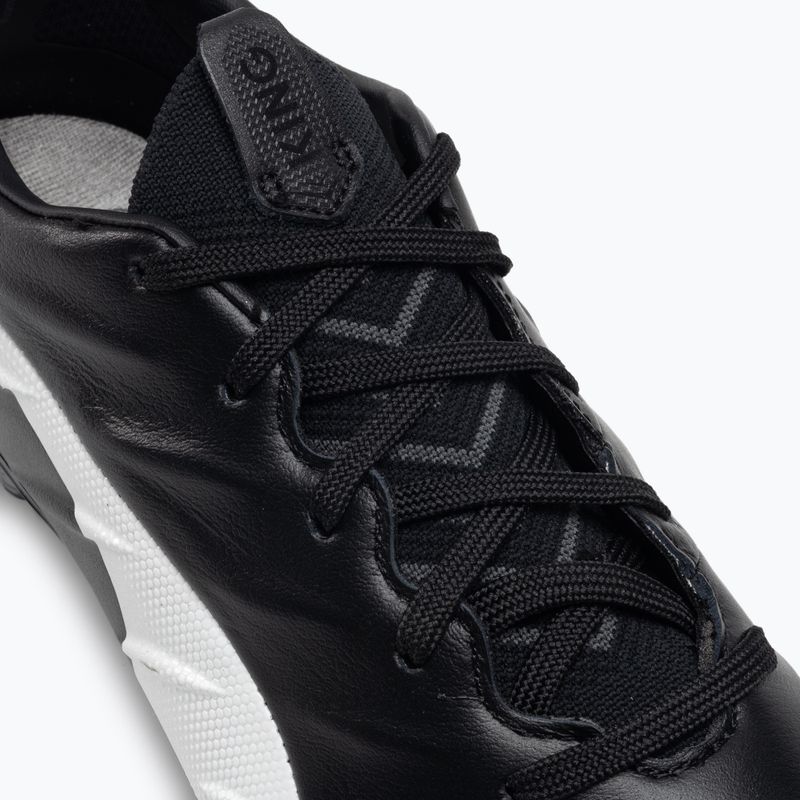 Футбольні бутси чоловічі PUMA King Platinum 21 FG/AG чорно-білі 106478 01 7