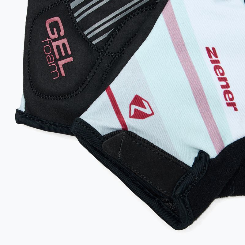 Жіночі велосипедні рукавички ZIENER MTB Crizy Lady GELfoam sangria red 4