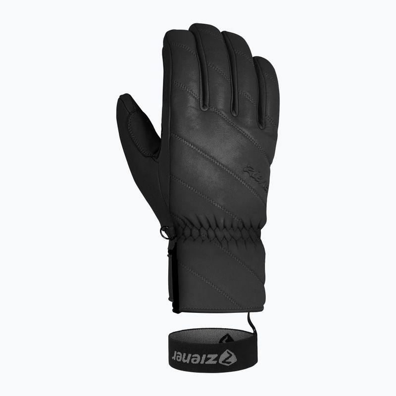 Рукавиці гірськолижні жіночі ZIENER Kuma Aquashield black 8