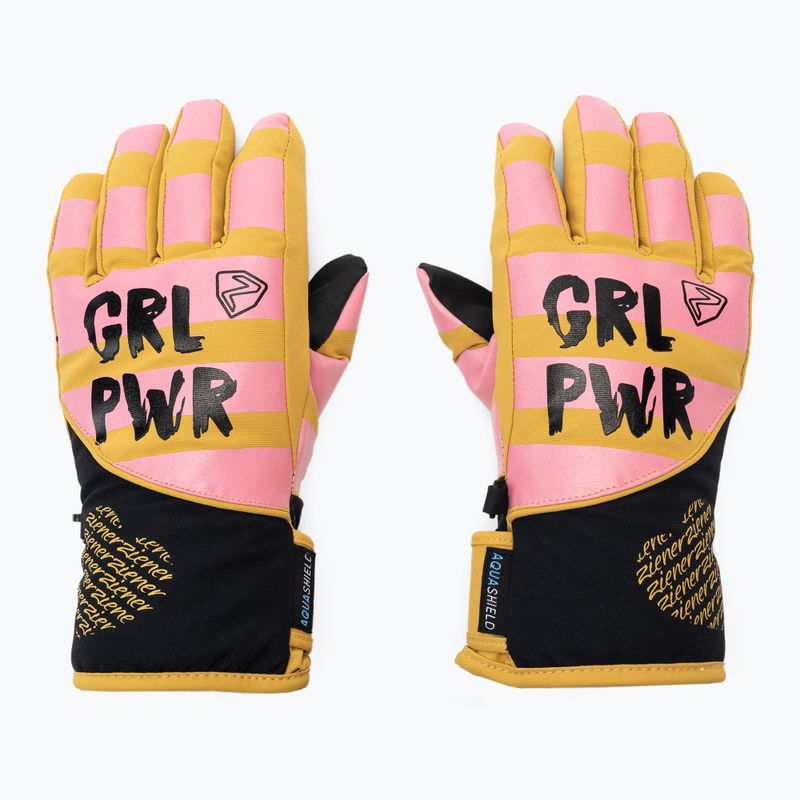 Рукавиці лижні дитячі ZIENER Liwa AS PR рожеві 801997 2