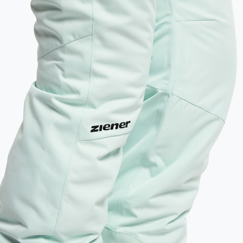 Штани лижні жіночі ZIENER Tilla mint 224109 4