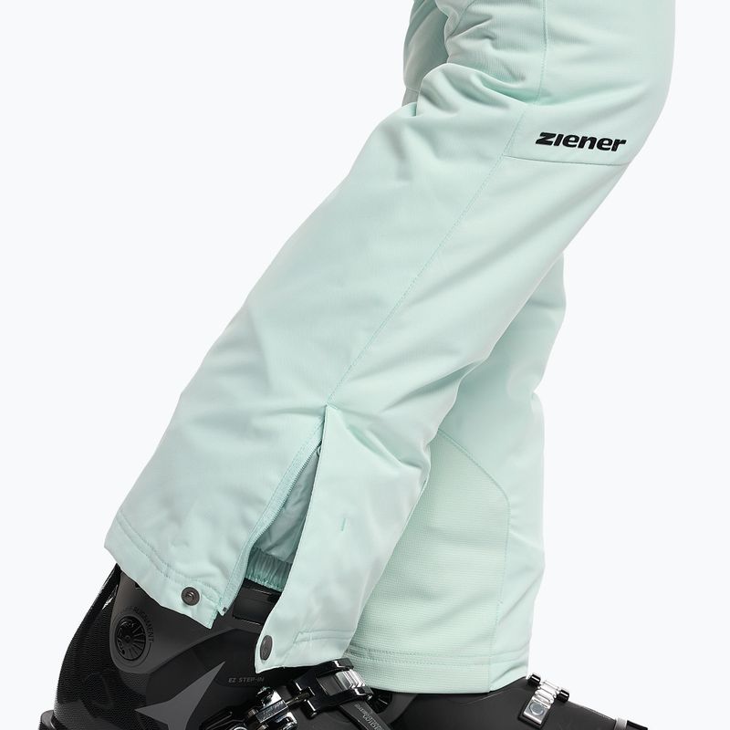 Штани лижні жіночі ZIENER Tilla mint 224109 5