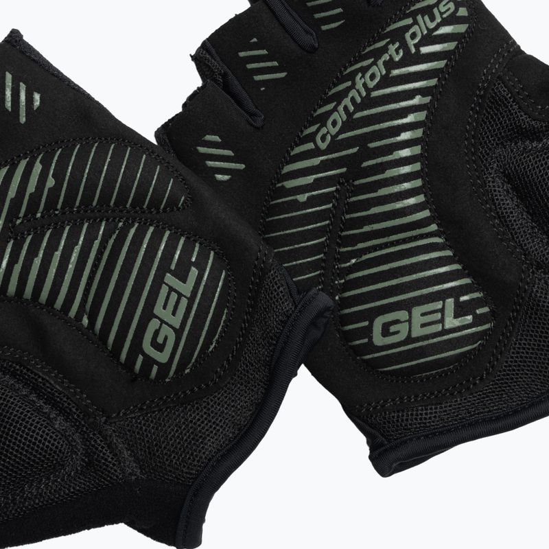 Рукавички велосипедні чоловічі Ziener MTB Collby gel green stone 5