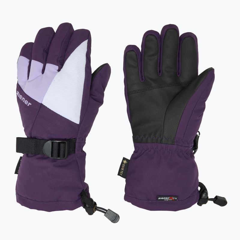 Рукавиці гірськолижні дитячі ZIENER Lani GTX dark violet