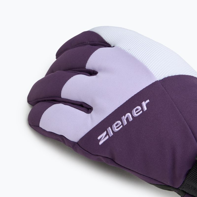 Рукавиці гірськолижні дитячі ZIENER Lani GTX dark violet 4