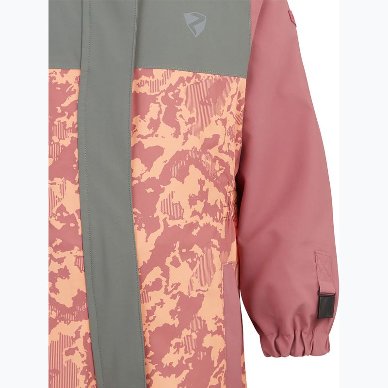 Дитячий гірськолижний костюм ZIENER Anup rose blossom camo 3