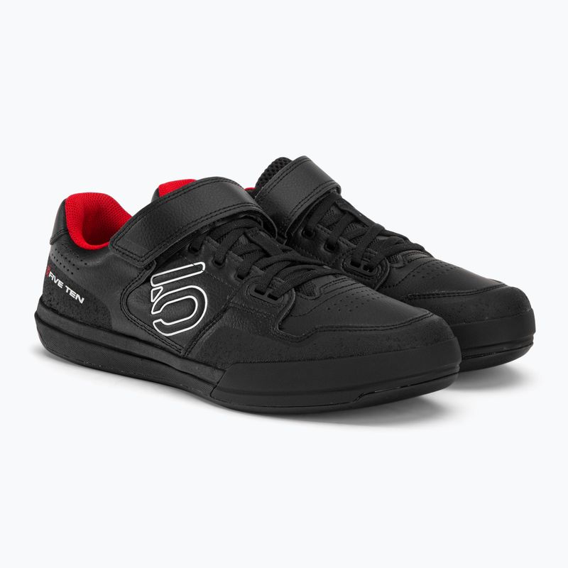 Кросівки велосипедні МТВ чоловічі adidas FIVE TEN Hellcat core black/core black/white 4