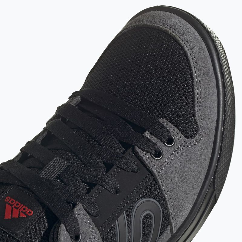 Кросівки велосипедні на платформі чоловічі adidas FIVE TEN Freerider grey five/core black/grey four FW2836 10