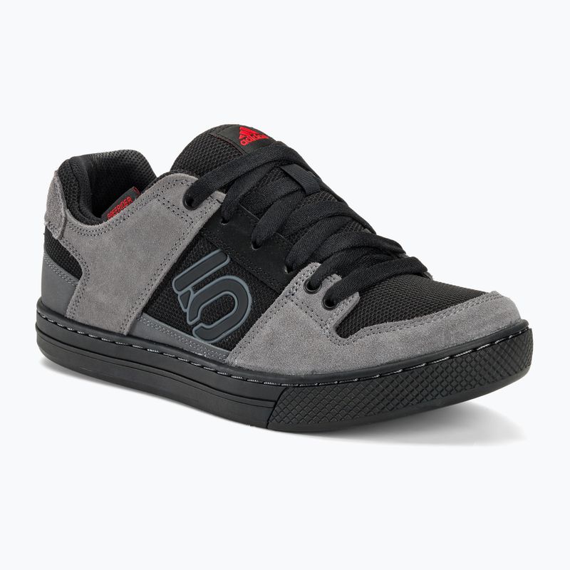 Кросівки велосипедні на платформі чоловічі adidas FIVE TEN Freerider grey five/core black/grey four FW2836