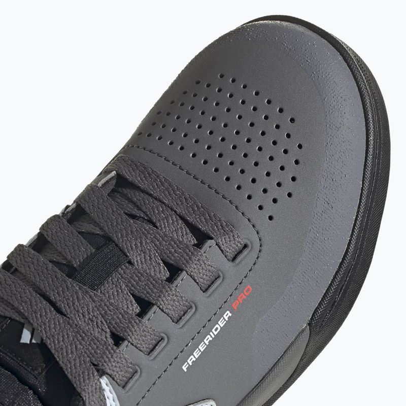 Кросівки велосипедні на платформі чоловічі adidas FIVE TEN Freerider Pro grey five/ftwr white/halo blue 10