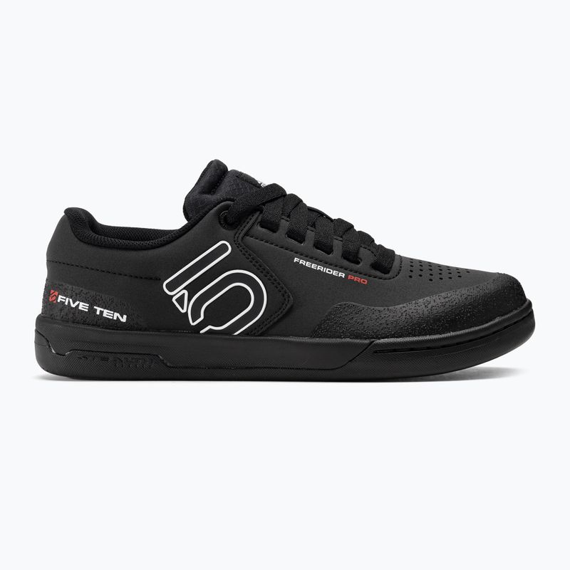 Кросівки велосипедні на платформі чоловічі adidas FIVE TEN Freerider Pro core black/white/white 2