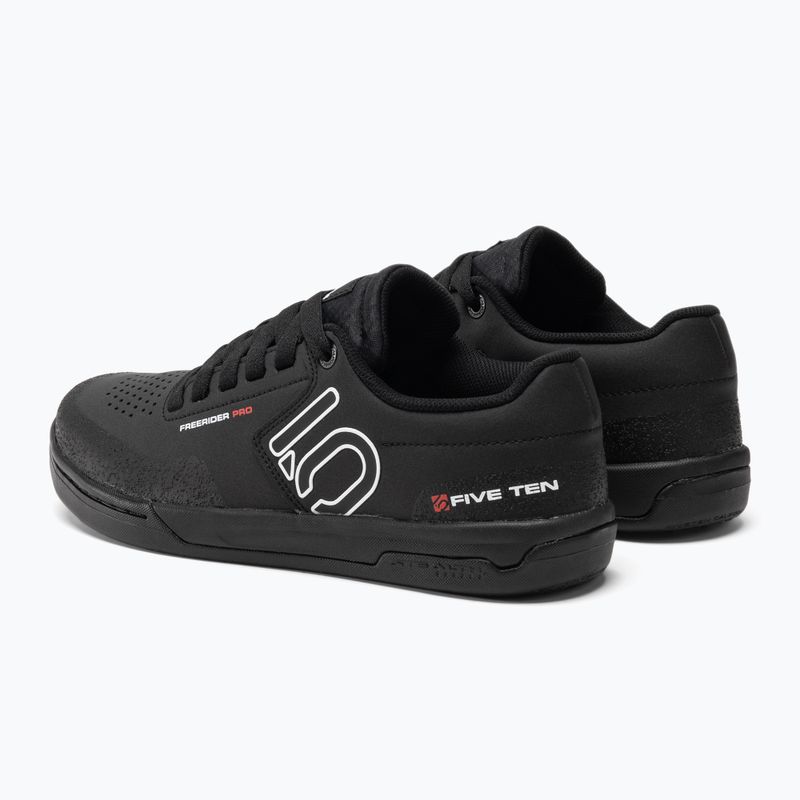 Кросівки велосипедні на платформі чоловічі adidas FIVE TEN Freerider Pro core black/white/white 4