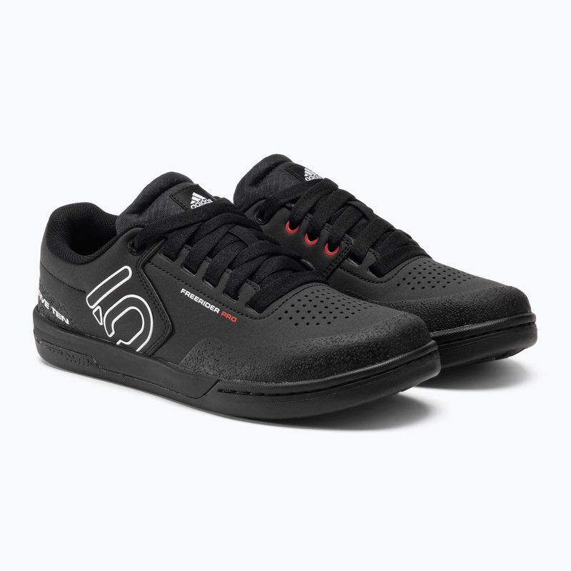 Кросівки велосипедні на платформі чоловічі adidas FIVE TEN Freerider Pro core black/white/white 5
