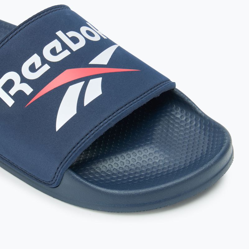 Шльопанці чоловічі Reebok Fulgere vector navy/white/vector red 7