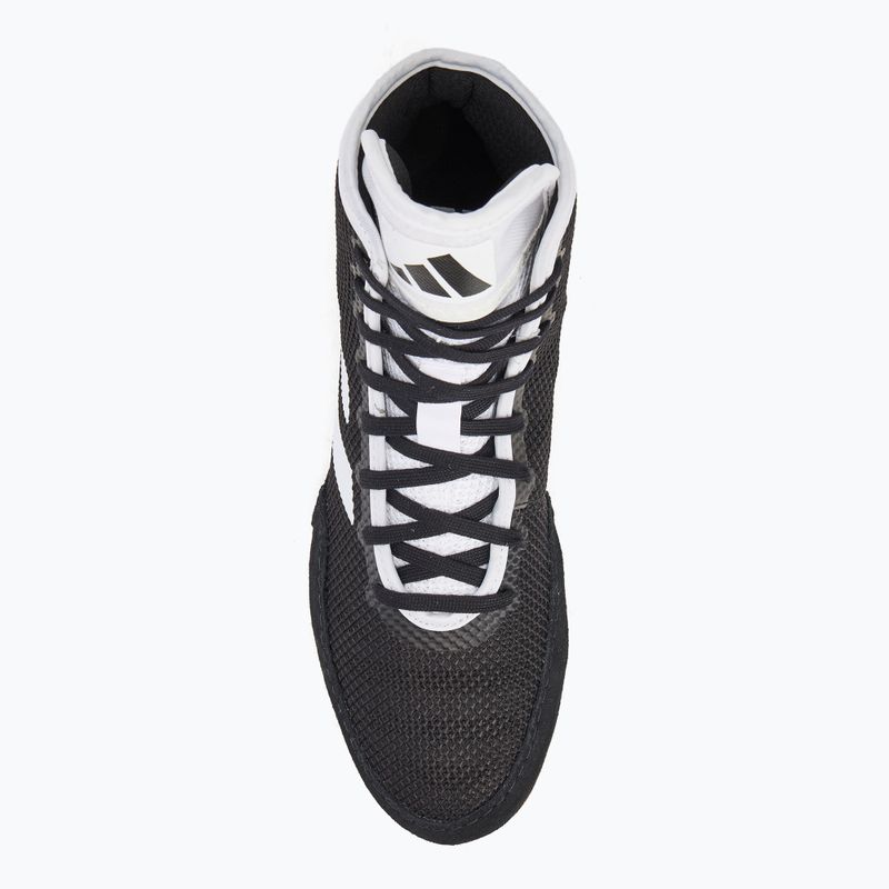 Кросівки борцівські чоловічі adidas Tech Fall 2.0 core black/ cloud white 5