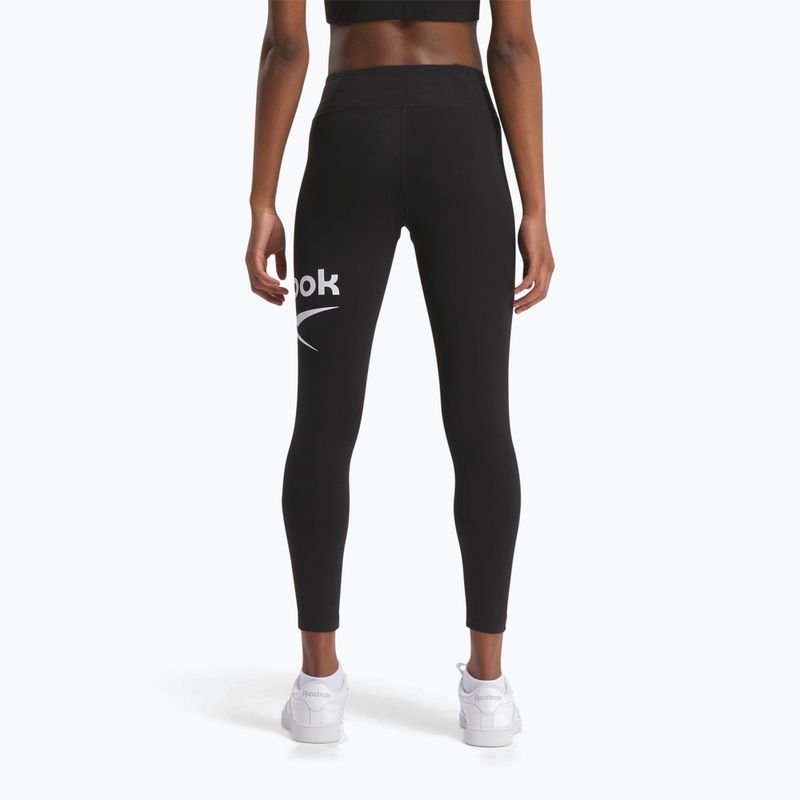 Жіночі легінси Reebok Identity Big Logo бавовняні чорні 3