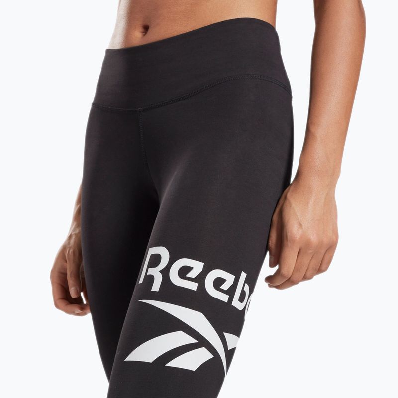 Жіночі легінси Reebok Identity Big Logo бавовняні чорні 4
