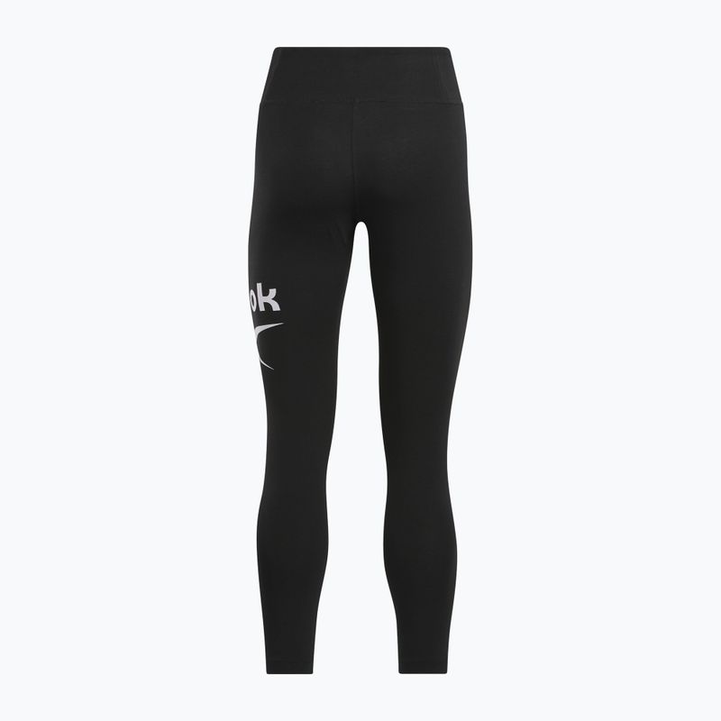 Жіночі легінси Reebok Identity Big Logo бавовняні чорні 5