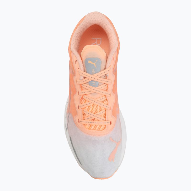 Кросівки для бігу жіночі Puma Velocity Nitro 2 melon/white/grey 5