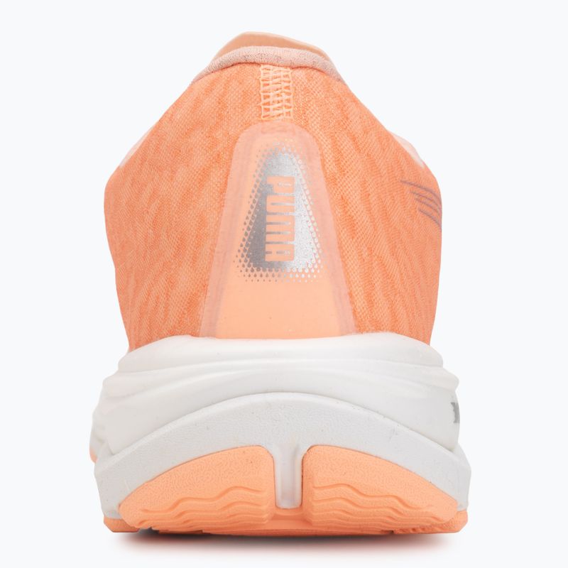 Кросівки для бігу жіночі Puma Velocity Nitro 2 melon/white/grey 6