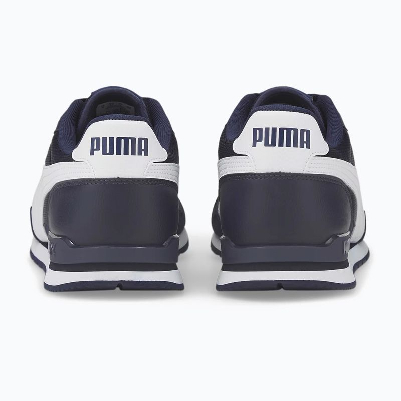 Кросівки PUMA ST Runner v3 Mesh peacoat/puma white 11