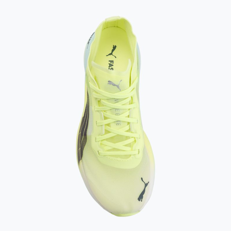 Кросівки для бігу жіночі PUMA Deviate Nitro Elite Racer yellow/green/blue/grey/white/black 5