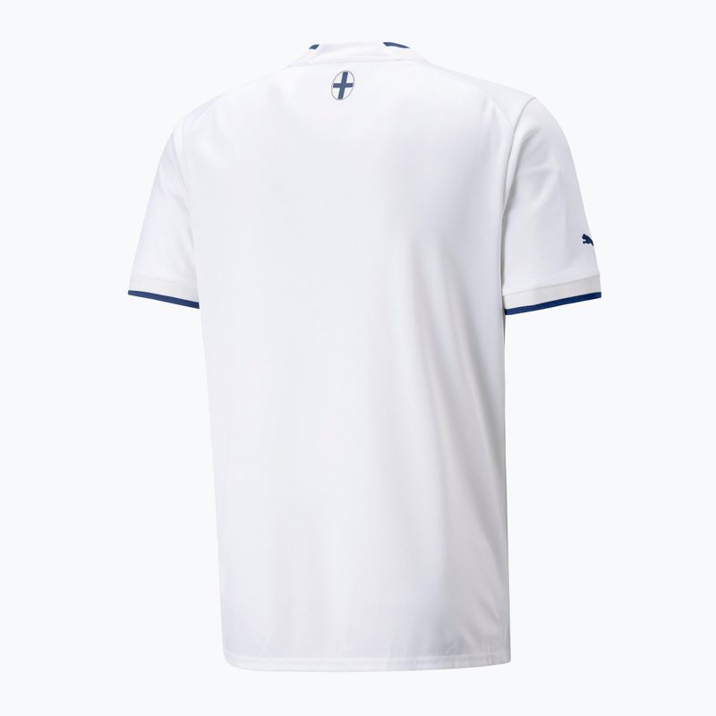 Футболка футбольна чоловіча PUMA Om Home Jersey Replica біла 766085 01 10