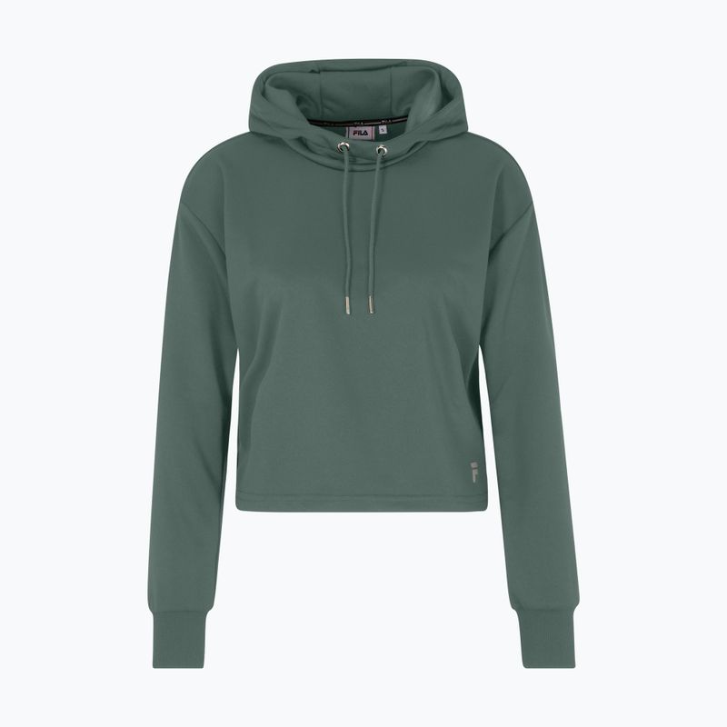 Жіночий світшот FILA Rheine Cropped Hoodie темний ліс