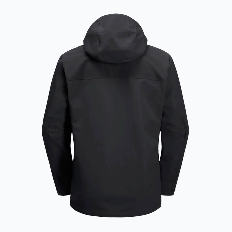 Куртка 3в1 чоловіча Jack Wolfskin Jasper 2L black 7