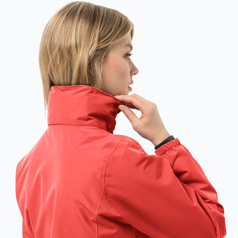Куртка протидощова жіноча Jack Wolfskin Stormy Point 2L vibrant red 3