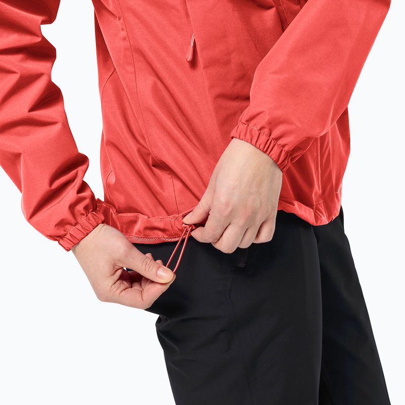 Куртка протидощова жіноча Jack Wolfskin Stormy Point 2L vibrant red 6