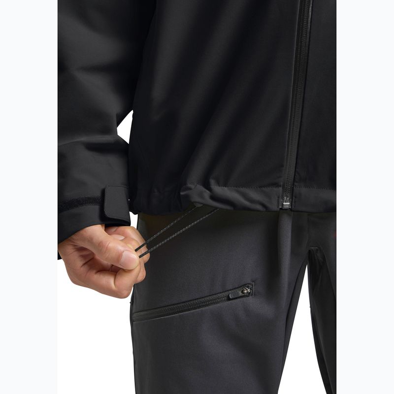 Куртка-дощовик чоловіча Jack Wolfskin Highest Peak 3L black 10