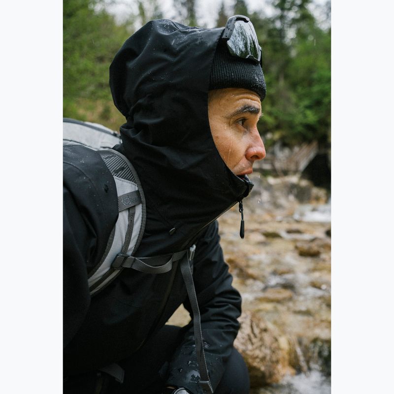 Куртка-дощовик чоловіча Jack Wolfskin Highest Peak 3L black 22