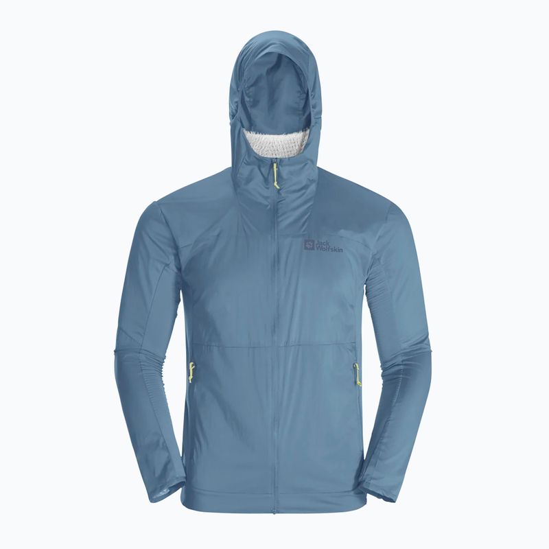 Куртка гібридна чоловіча Jack Wolfskin Prelight Alpha elemental blue 6