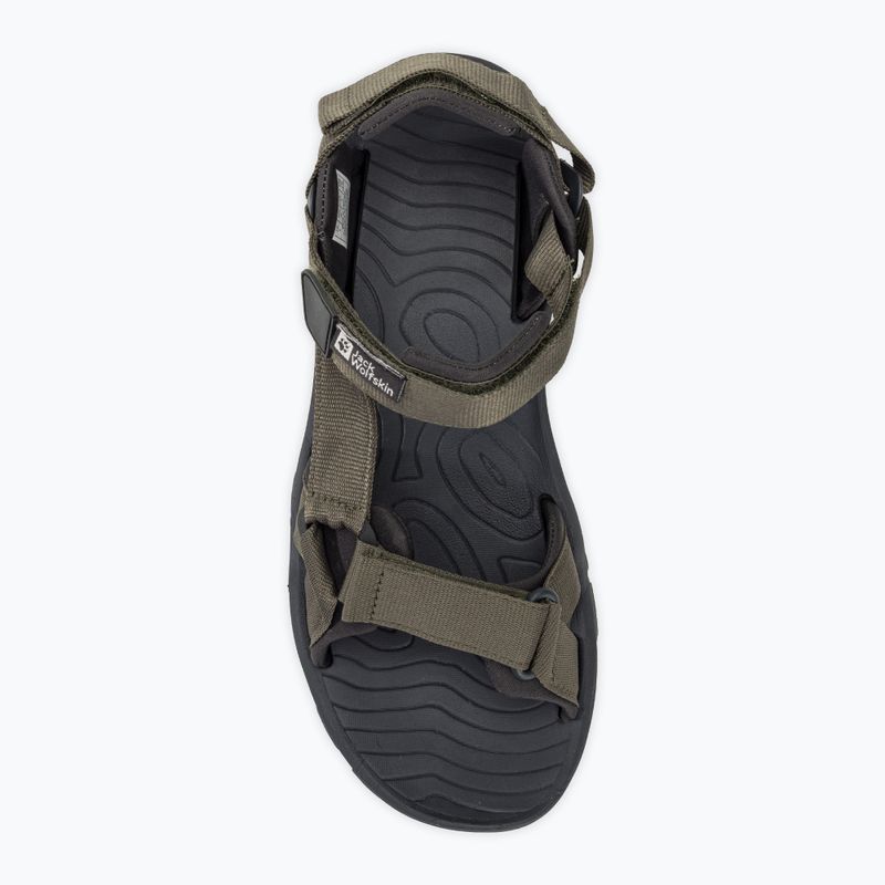 Босоніжки чоловічі Jack Wolfskin Lakewood Ride island moss 5