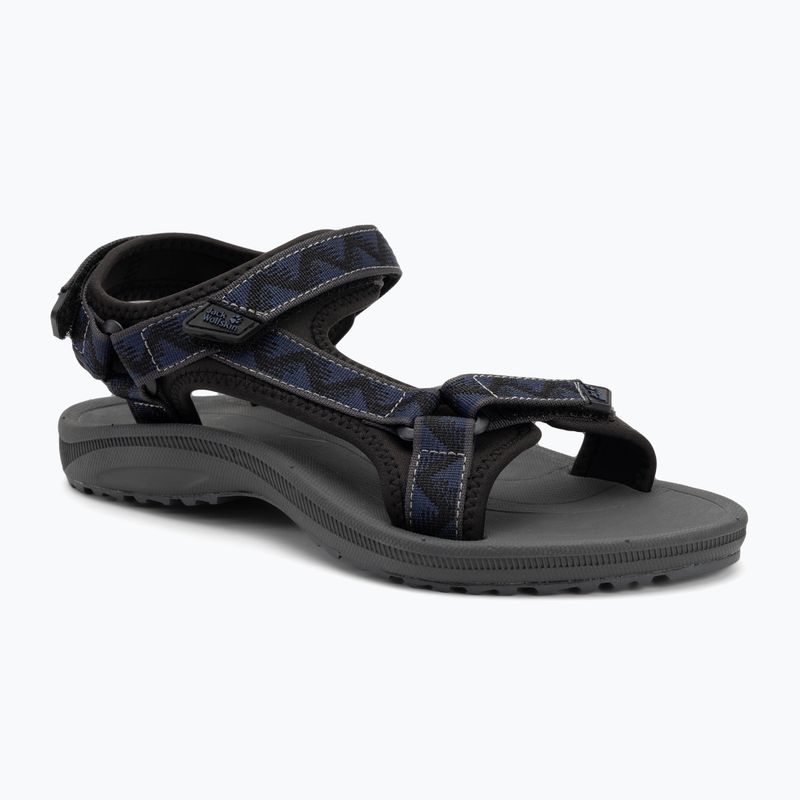 Сандалі чоловічі Jack Wolfskin Wave Breaker black midnight blue
