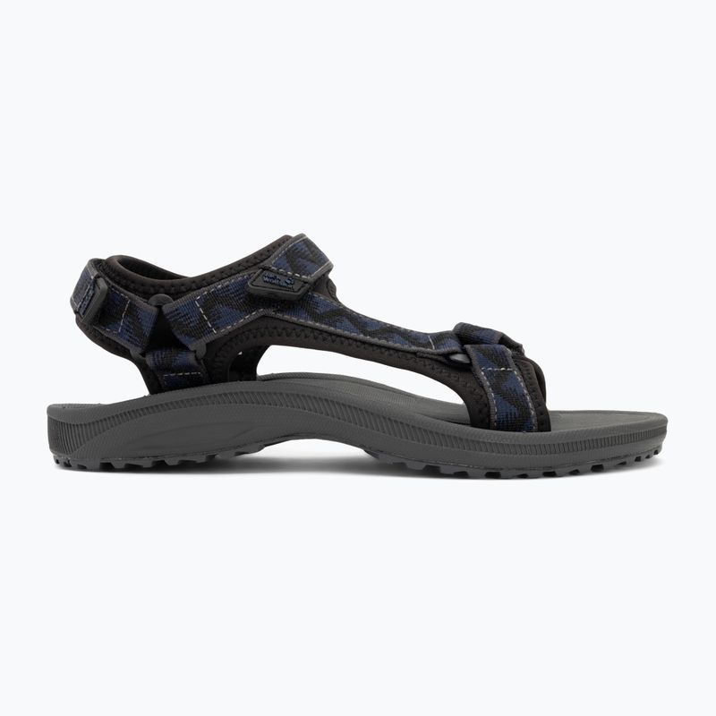 Сандалі чоловічі Jack Wolfskin Wave Breaker black midnight blue 2