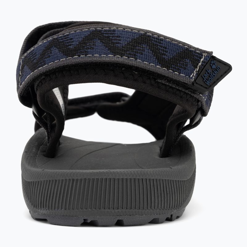 Сандалі чоловічі Jack Wolfskin Wave Breaker black midnight blue 6