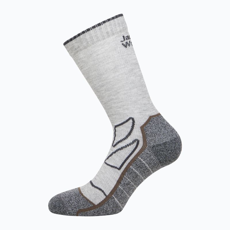 Шкарпетки трекінгові Jack Wolfskin Vojo Sock Cl C light grey