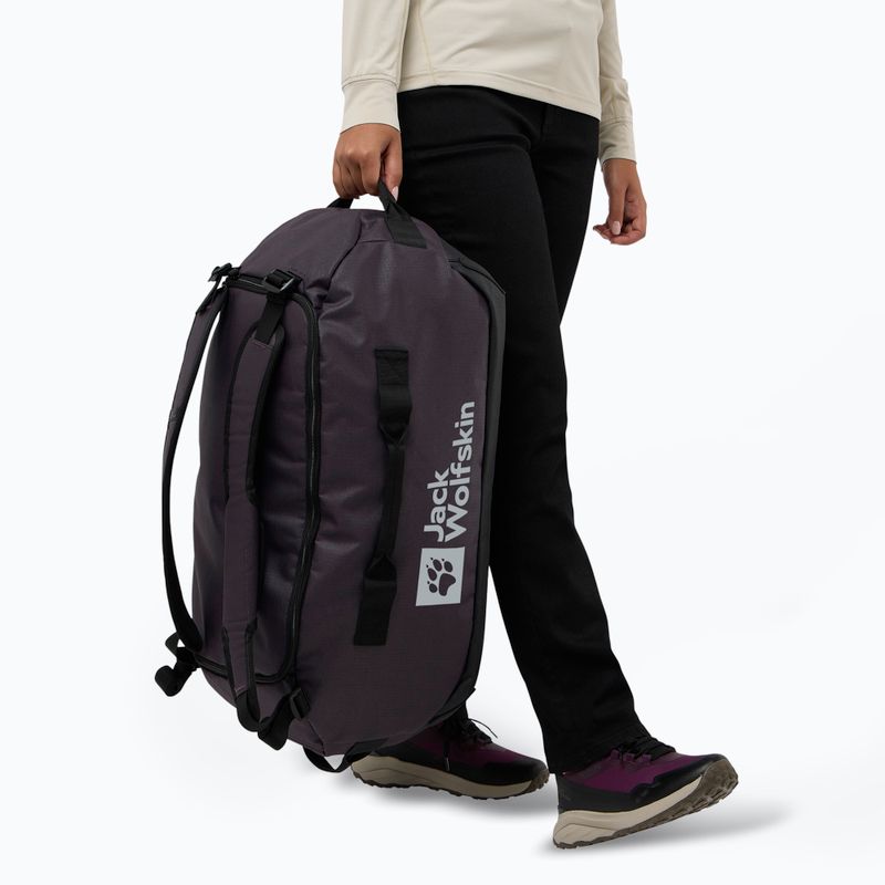 Сумка дорожня Jack Wolfskin All-In Duffle 45 л midnight plum 10