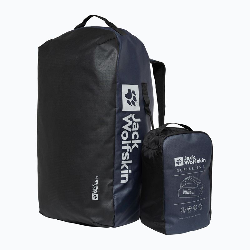Сумка дорожня Jack Wolfskin All-In Duffle 65 л midnight sky 6