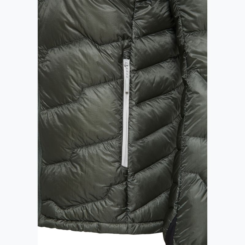 Чоловічий капюшон Jack Wolfskin Alpspitze Down Hoodie сланцевий зелений 11