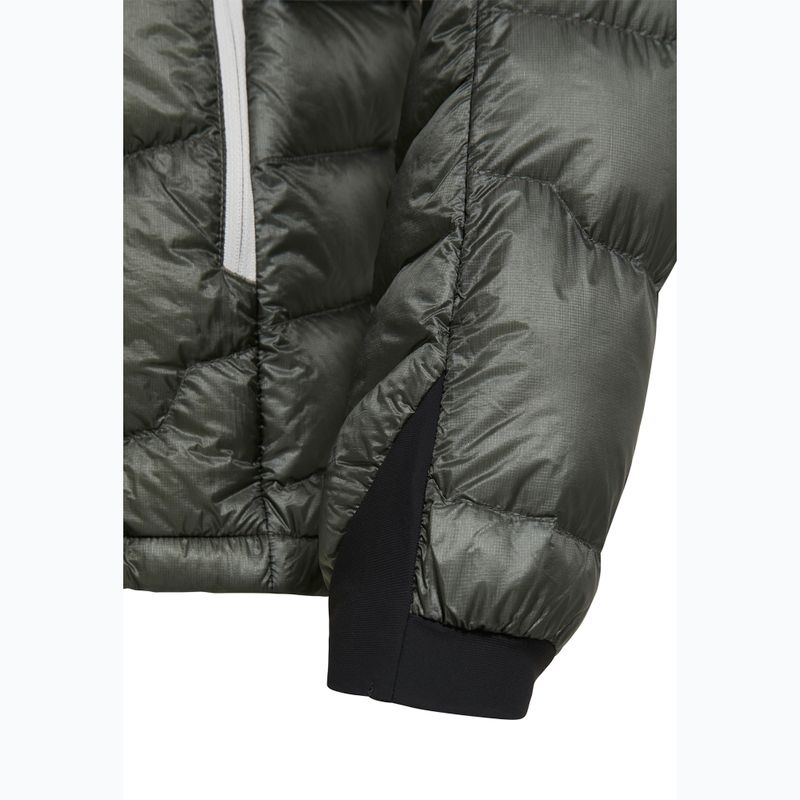 Чоловічий капюшон Jack Wolfskin Alpspitze Down Hoodie сланцевий зелений 12