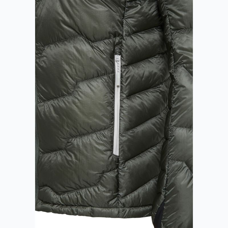 Чоловічий капюшон Jack Wolfskin Alpspitze Down Hoodie сланцевий зелений 13