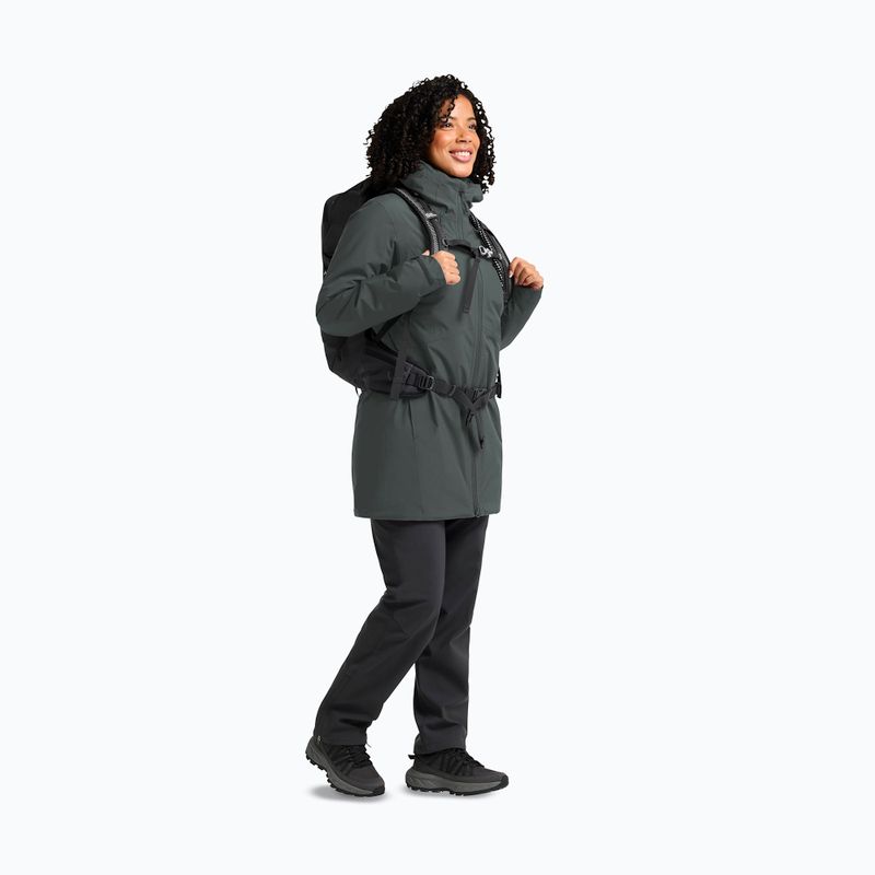 Куртка-дощовик жіноча Jack Wolfskin Heidelstein Ins slate green 2