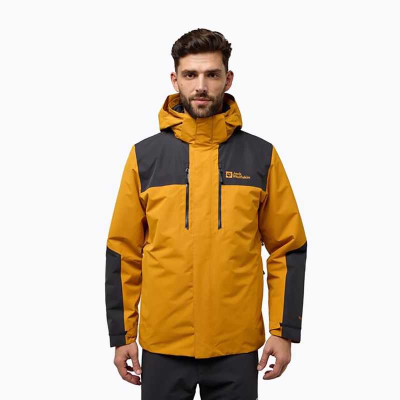 Куртка 3в1 чоловіча Jack Wolfskin Jasper 3In1 safflower