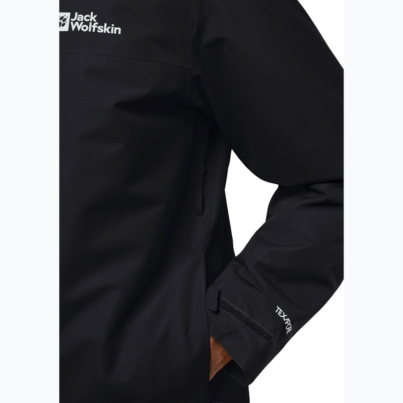 Куртка 3в1 чоловіча Jack Wolfskin Jasper 3In1 black 9