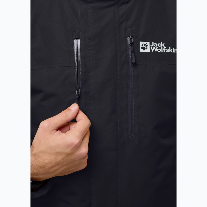Куртка 3в1 чоловіча Jack Wolfskin Jasper 3In1 black 14