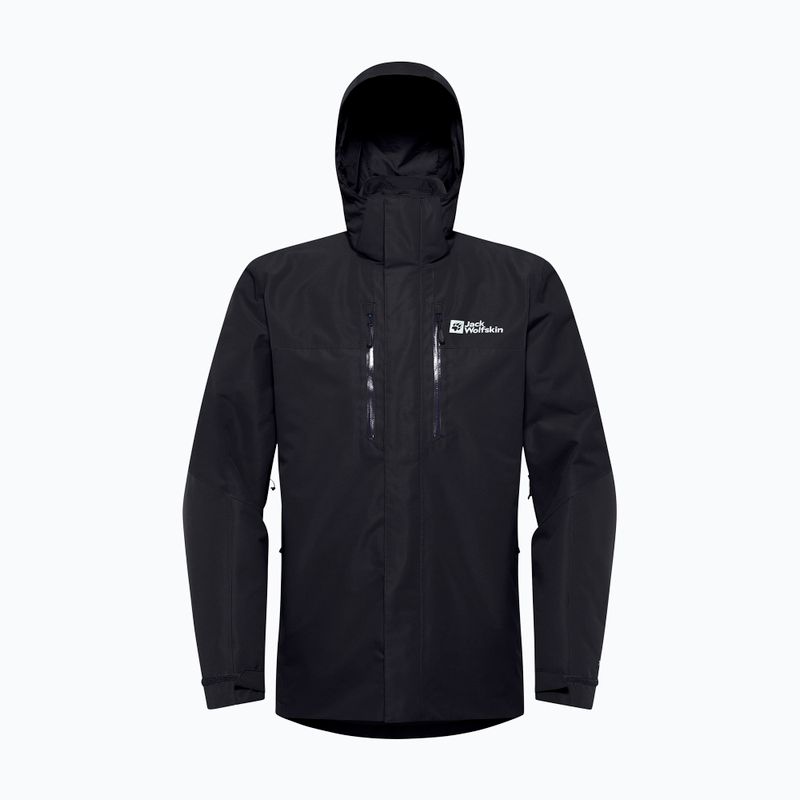 Куртка 3в1 чоловіча Jack Wolfskin Jasper 3In1 black 20