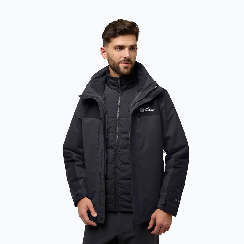 Куртка 3в1 чоловіча Jack Wolfskin Jasper 3In1 phantom 3